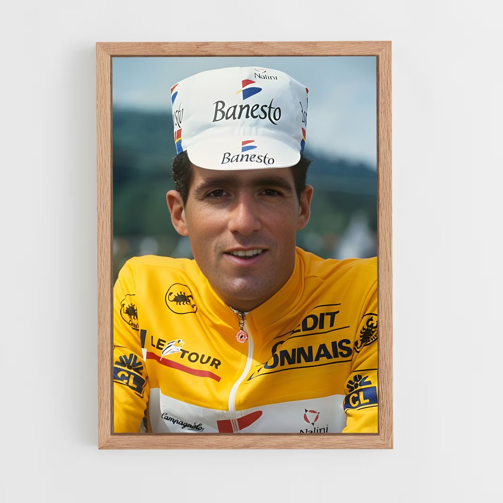 Poster Miguel indurain domination – affiche Cyclisme (vue 4)